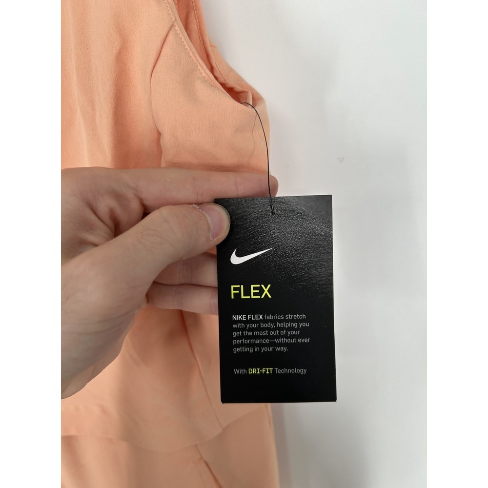 Nike Golf Flex Ace Dress Womens XS Coral Dri Fit Sleeveless Tennis CI9806-885 - Picture 12 of 14